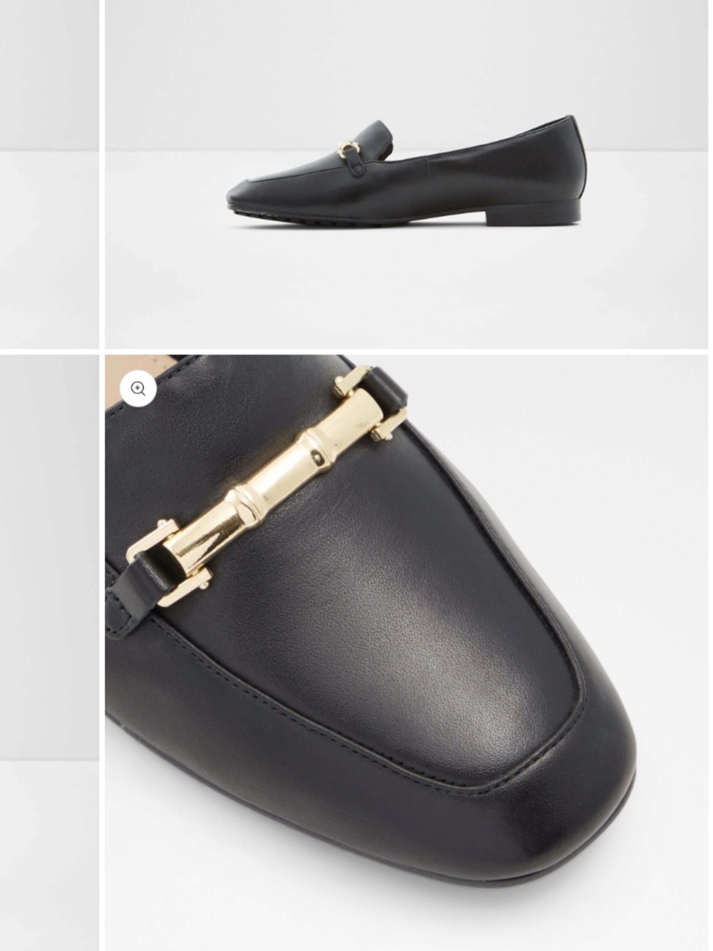 ALDO black Boska loafer